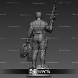 Predator 1987 Major Alan Dutch Ready to 3D Print