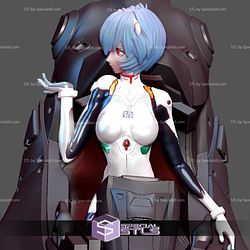 Rei Ayanami and Asuka Langley Cockpit Ready to 3D Print