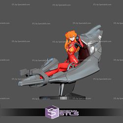 Rei Ayanami and Asuka Langley Cockpit Ready to 3D Print