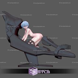 Rei Ayanami Naked Cockpit Ready to 3D Print
