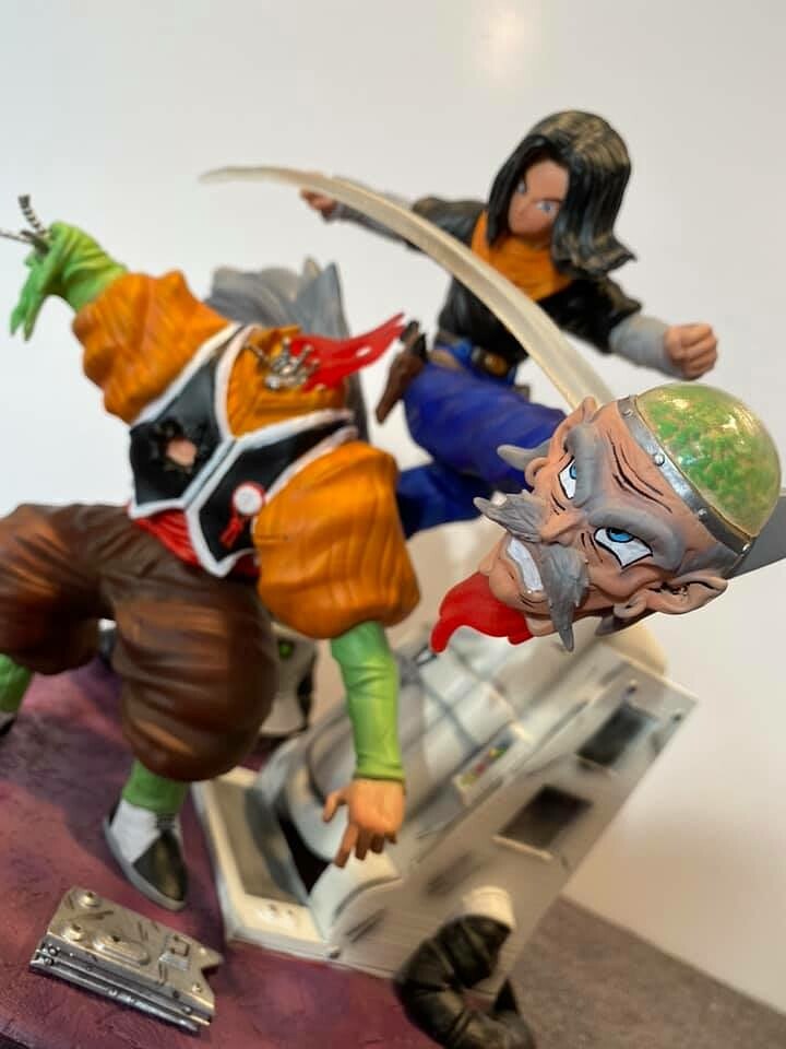 Android C-17 vs Dr Gero Diorama From Dragonball