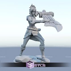 Riven League of Legends Ready to 3D Print