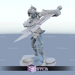 Riven League of Legends Ready to 3D Print