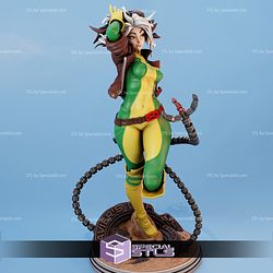 Rogue X Men Xavier School Base Ready to 3D Print