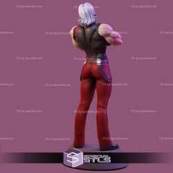 Rugal Standing STL Files The King of Fighters 3D Model