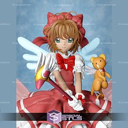 Sakura Card Captor and the Bear STL Files