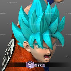 Son Goku Super Saiyan Blue 3D Printing Figurine