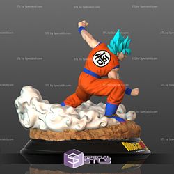 Son Goku Super Saiyan Blue 3D Printing Figurine