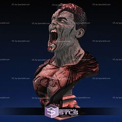 Superman Zombie Bust STL Files
