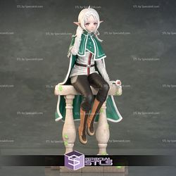 Sylphiette Sitting Pose Mushoku Tensei Ready to 3D Print