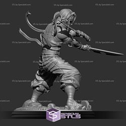 Tengen Uzui Prepare Pose Ready to 3D Print Demon Slayer