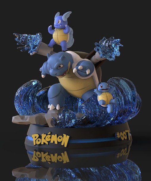 Zenigame Squirtle from Pokemon