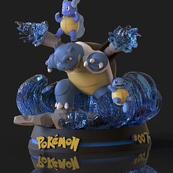Zenigame Squirtle from Pokemon
