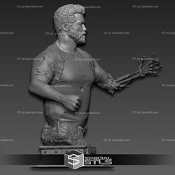 Terminator Dark Fate Bust Ready to 3D Print