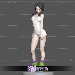 Videl Sexy Basic Pose Ready to 3D Print Dragonball