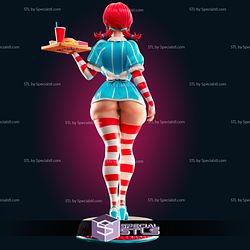Wendy Thomas Mascot Ultra Thicc Ready to 3D Print