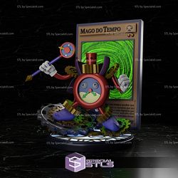 Wizard of time Yugioh Ready to 3D Print 3D Model