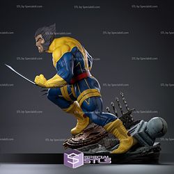 Wolverine Jim Lee Xavier School Ready to 3D Print