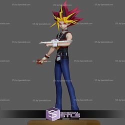 Yu Gi Oh Basic Pose Ready to 3D Print 3D Model