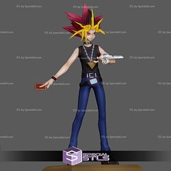 Yu Gi Oh Basic Pose Ready to 3D Print 3D Model