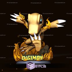 Agumon Digimon STL Files