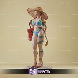Cammy Bikini Beach Outfit Ready to 3D Print