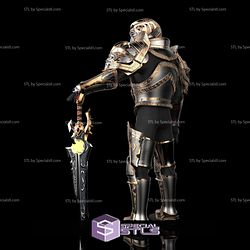 Cosplay STL Files Anduin Wrynn Full Armor Set 3D Print Wearable