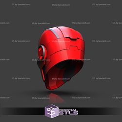 Cosplay STL Files Armorized Deadpool Helmet V2 3D Print Wearable