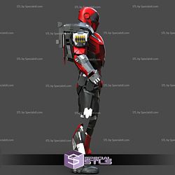 Cosplay STL Files Deadpool Armor V2 Wearable 3D Print