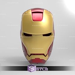 Cosplay STL Files Iron Man MK3 with Battle Damage and Tech Chest 3D Print Wearable