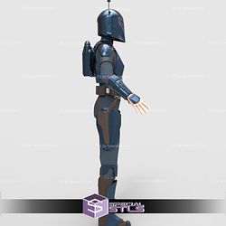 Cosplay STL Files Koska Reeves Armor Set Starwars 3D Print Wearable