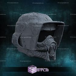 Cosplay STL Files Scout Trooper Skull Helmet 3D Print Wearable