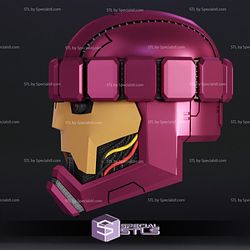 Cosplay STL Files Sentinel Helmet Wearable 3D Print