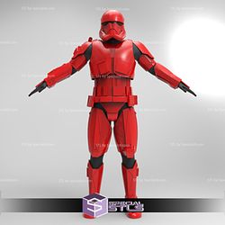 Cosplay STL Files Sith Trooper Armor Suit Starwars 3D Print Wearable