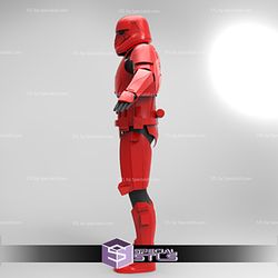 Cosplay STL Files Sith Trooper Armor Suit Starwars 3D Print Wearable