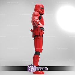 Cosplay STL Files Sith Trooper Armor Suit Starwars 3D Print Wearable