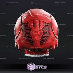 Cosplay STL Files Skullified Deadpool Helmet Wearable 3D Print