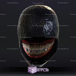 Cosplay STL Files Venom Mask Wearable 3D Print