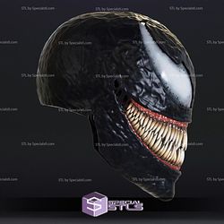 Cosplay STL Files Venom Mask Wearable 3D Print