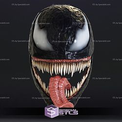 Cosplay STL Files Venom Mask Wearable 3D Print