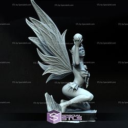 Dark Fairy Tinker Bell NSFW STL Files 3D Model