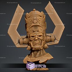 Galactus Bust Ready to 3D Print 3D Model