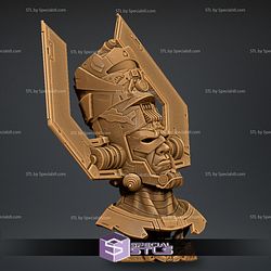 Galactus Bust Ready to 3D Print 3D Model