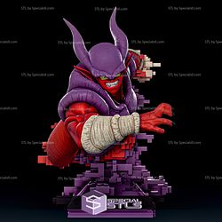 Janemba in Battle Bust Ready to 3D Print Dragonball