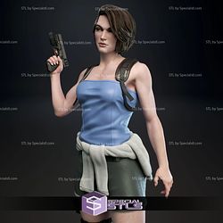 Jill Valentine Umbrella Base Ready to 3D Print Resident Evil