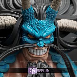 Kaido Bust One Piece Ready to 3D Print