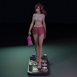 Dva Home Outfit From Overwatch