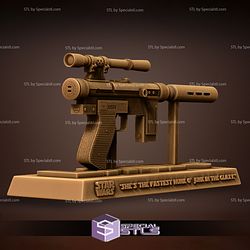 Lando Blaster Ready to 3D Print Starwars