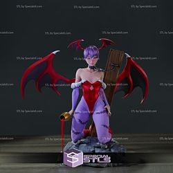 Lilith in Chain Darkstalkers Ready to 3D Print