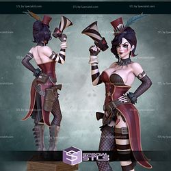 Mad Moxxi Standing STL Files Borderlands 3D Model